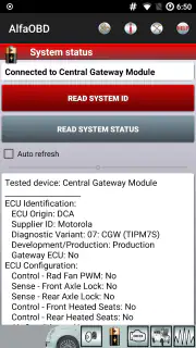 AlfaOBD screenshot 3