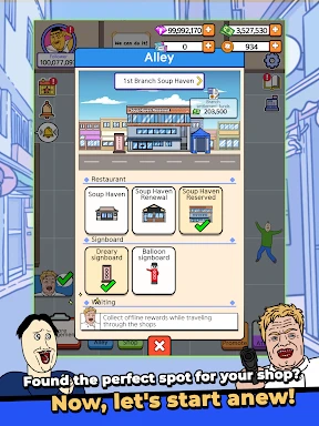 Alley Restaurant Tycoon screenshot