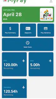 AllianceHCM MyPay screenshot 2