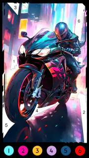 Alpha Color: Men coloring book screenshot 8