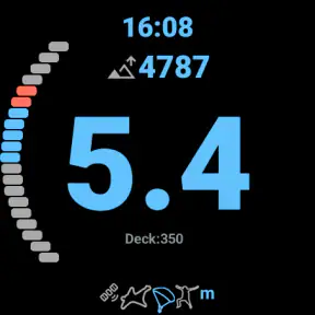 Altimeter Variometer (Wear OS) screenshot 3