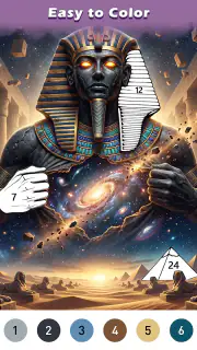 Ancient Color By Number Game screenshot 3