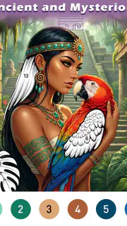 Ancient Color By Number Game screenshot 7