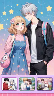 Anime Couple: Avatar Maker screenshot 3