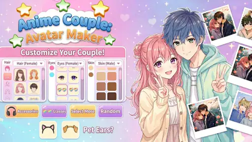 Anime Couple: Avatar Maker screenshot 8