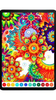 Paint by Number April Coloring screenshot 8