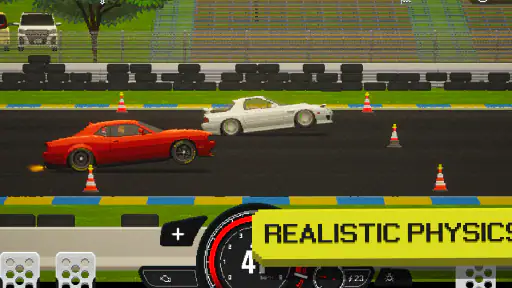 APEX Racer - Pixel Cars screenshot 1