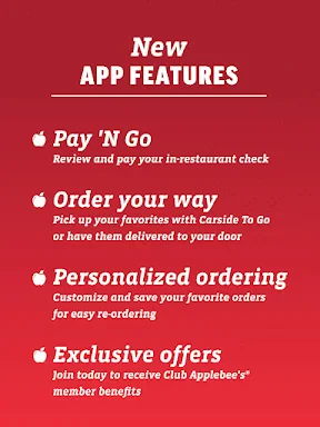 Applebee's screenshot