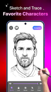 AR Art Draw: Trace & Paint screenshot 5