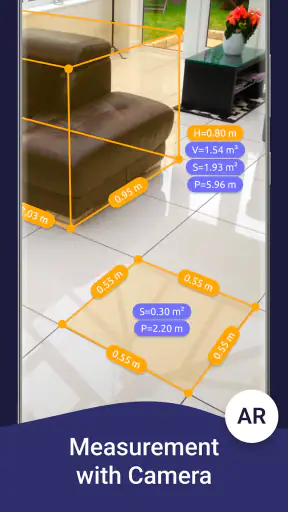 AR Ruler App: Tape Measure Cam screenshot