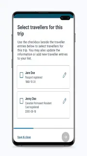 ArriveCAN screenshot 3
