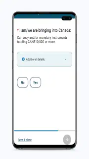 ArriveCAN screenshot 6