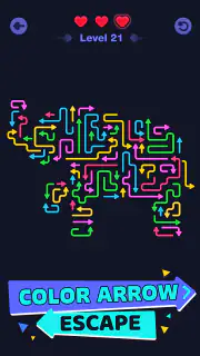Color Maze Master: Tap & Clear screenshot 1
