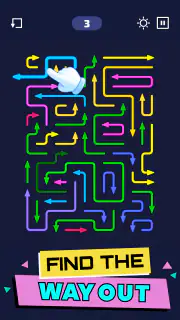Redirect It! - Logic Puzzle screenshot 1
