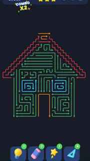 Point Out: Color Escape Puzzle screenshot 1