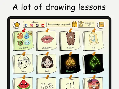 ArtCanvas: Learn how to draw screenshot