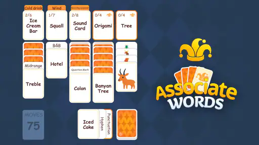 Associate Words: Solitaire screenshot 1