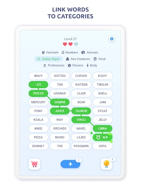 Associations Word Connections screenshot