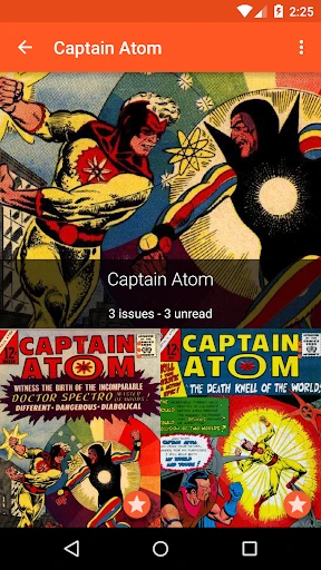 Astonishing Comic Reader screenshot