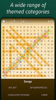 Astraware Wordsearch screenshot 2