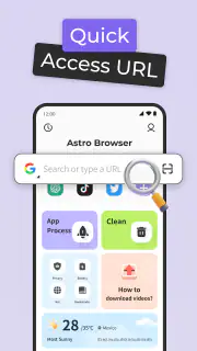 Astro Browser screenshot 2