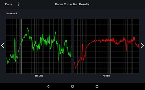 Audyssey MultEQ Editor app screenshot