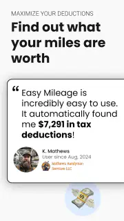 Automatic Mileage Tracker App screenshot 3