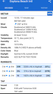 Avia Weather - METAR & TAF screenshot 2