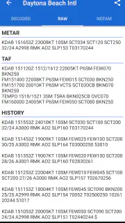 Avia Weather - METAR & TAF screenshot 3