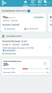 AxisCare Mobile screenshot 1