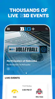 B1G+: Watch College Sports screenshot 2