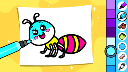 Baby Coloring Games for Kids screenshot 3