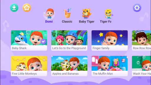 Baby Domi-Kids Music& Rhymes screenshot 1
