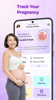 Baby Love : Pregnance Tracker screenshot 1