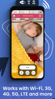 Baby Monitor Saby - 3G Babycam screenshot 6