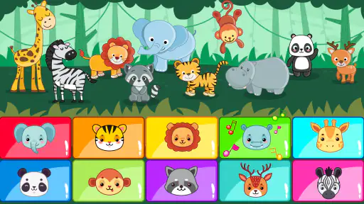 Baby Piano Games & Kids Music screenshot 2