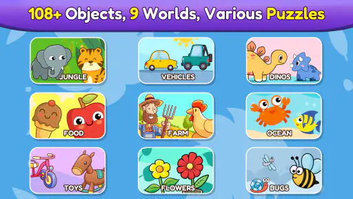 Baby Puzzle Games for Toddlers screenshot 5