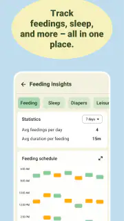 Baby tracker - feeding, sleep screenshot 2