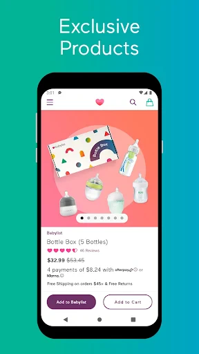 Babylist Baby Registry screenshot