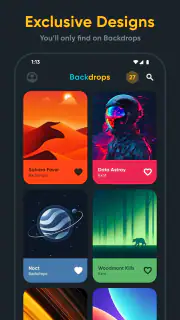 Backdrops - Wallpapers screenshot 2