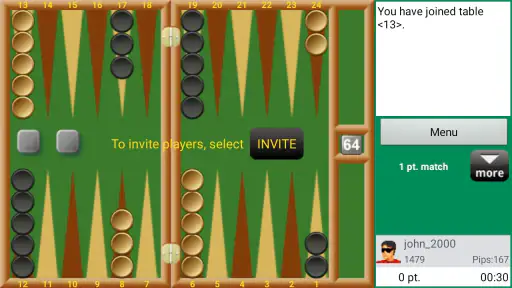 Backgammon Club screenshot 1