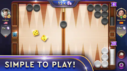 Backgammon Clubs screenshot 1