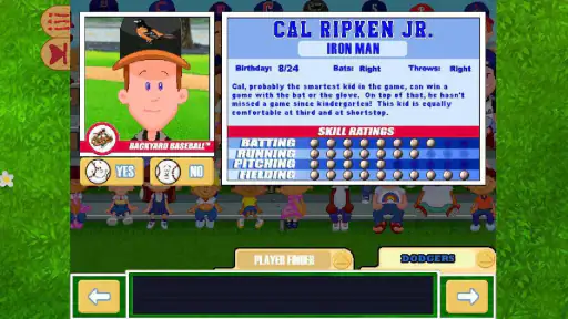 Backyard Baseball '01 screenshot 4