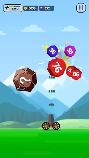 Ball Blast Cannon blitz mania screenshot