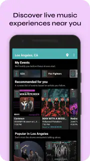 Bandsintown Concerts screenshot 3