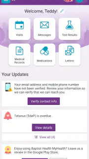 Baptist Health MyHealth screenshot 6