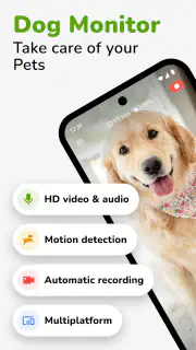 Barkio: Dog Monitor & Pet Cam screenshot 1