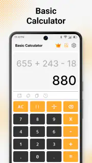 Basic Calculator For Android screenshot 2