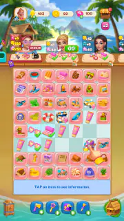 Beach Bliss: Merge Puzzle screenshot 2
