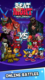 Beat Shooter Night: Rap Battle screenshot 3